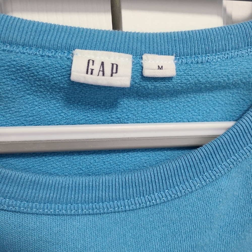 GAP Blue Crew Neck Women's Sweater - Picture 3 of 4